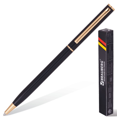   BRAUBERG - Slim Black 