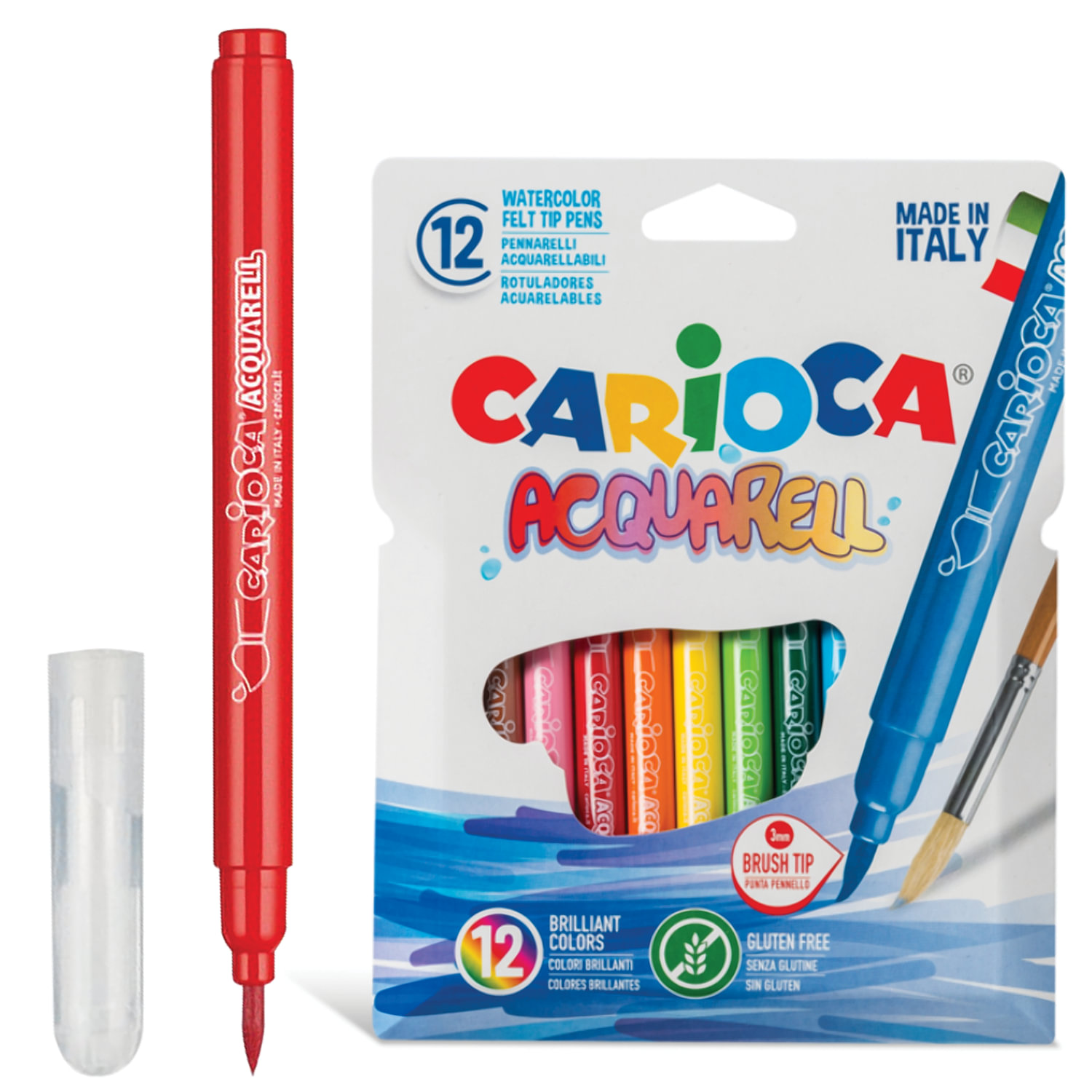  12 CARIOCA Aquarel -,    , 42747