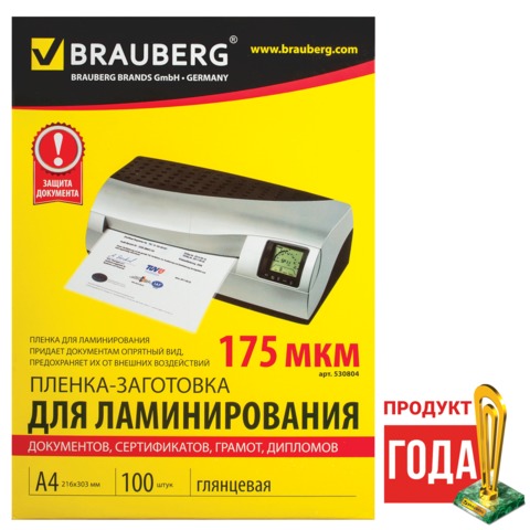    175, 4(216303) BRAUBERG, 100/ 530804