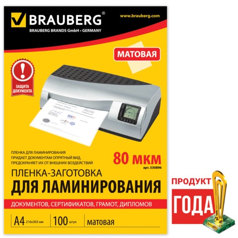    4 80  BRAUBERG,  100,   , 530896