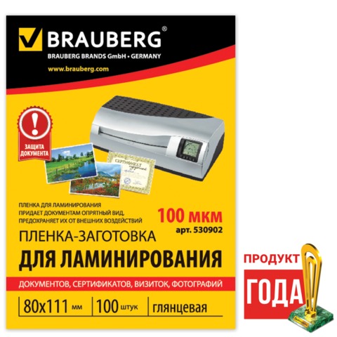    100  BRAUBERG,  100, 80*111, 530902