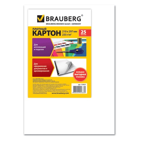   4 210*297 BRAUBERG , 25 ., 124021