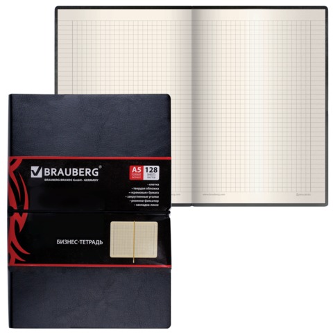 - BRAUBERG 5, 148*218, BLACK JACK