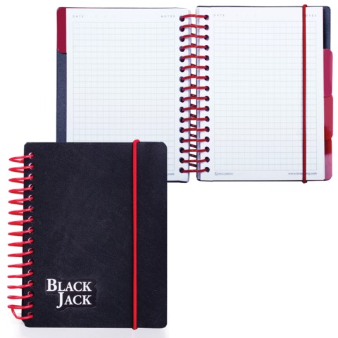  A6 150. BRAUBERG 105x148, Black Jack