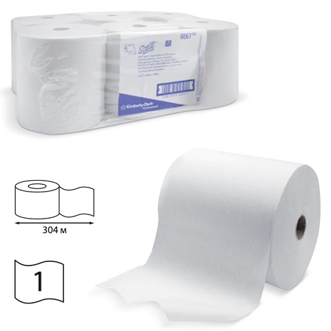  .  KIMBERLY-CLARK Scott, Slimroll, 304, . 6/ (. 601536), 6667