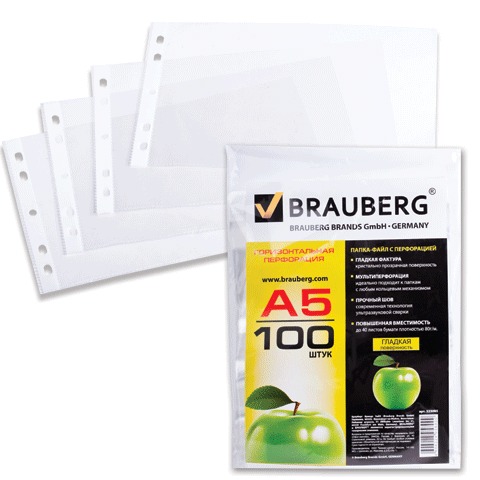 - 5 BRAUBERG ,  100.,  , , 