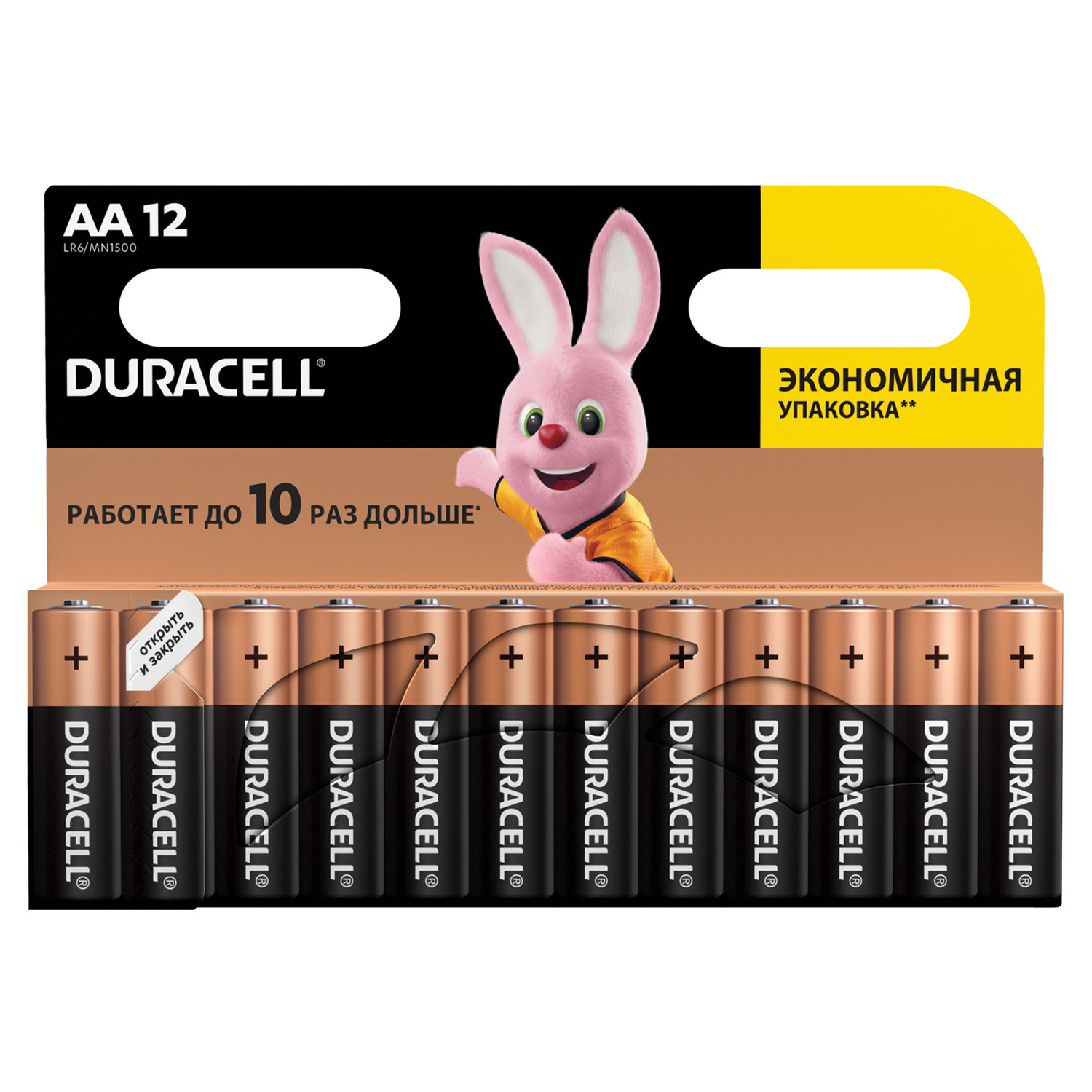  DURACELL AA LR6,      12.