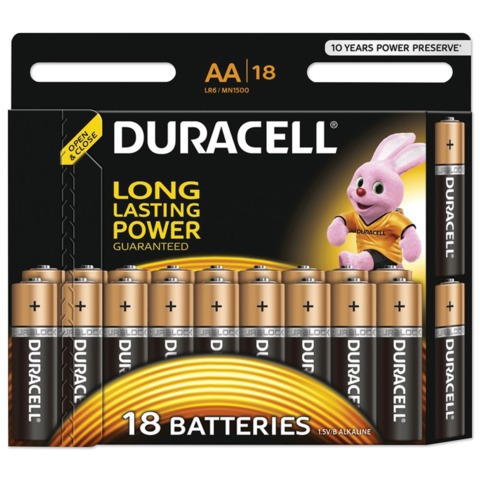  DURACELL AA LR6,  18.,  , 1.5, (  10  ), 7519