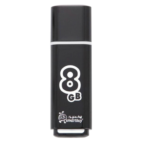  USB  8GB SMARTBUY Glossy USB 2.0, , SB8GBGS-K